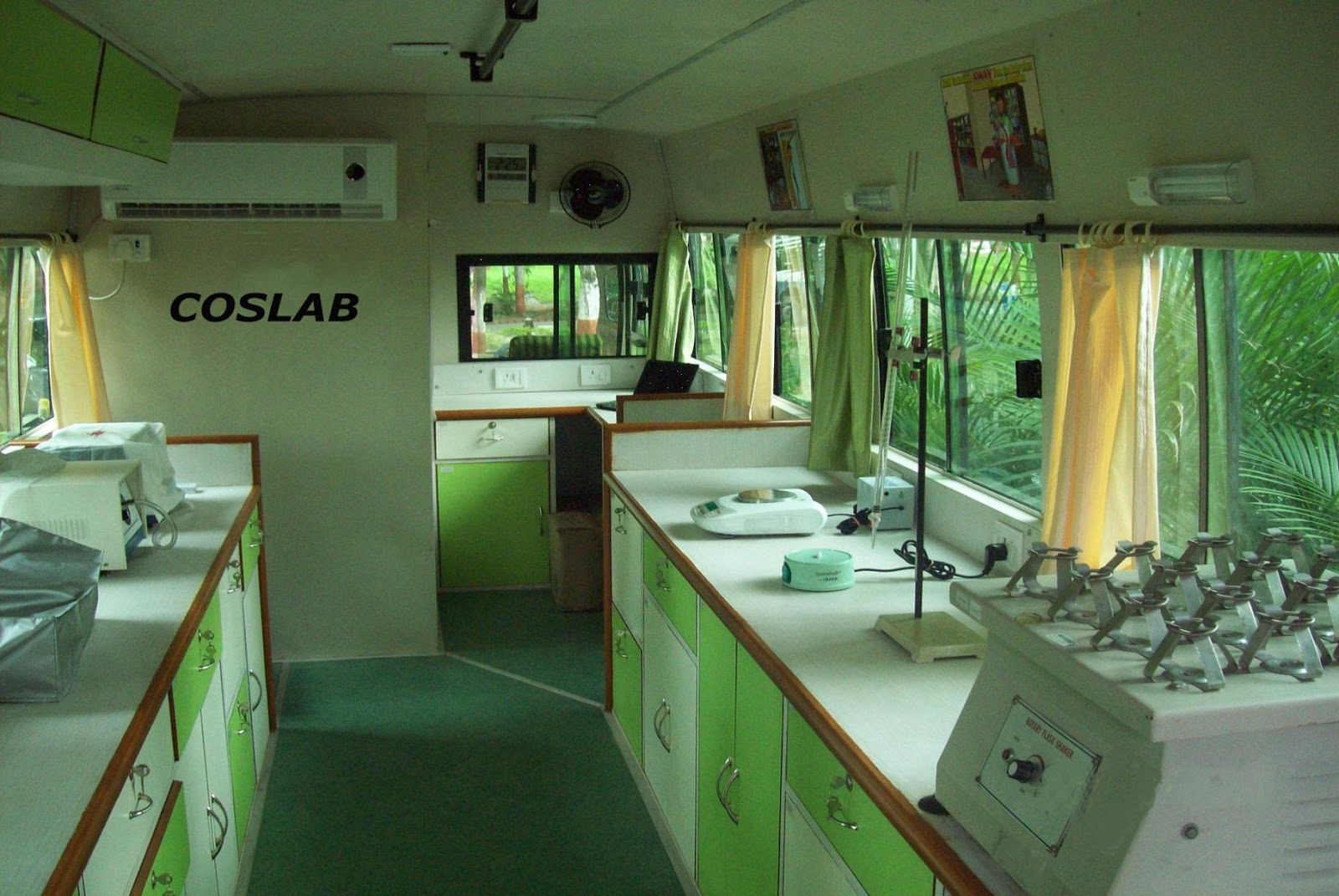 Mobile Soil Testing Laboratory Van/Bus