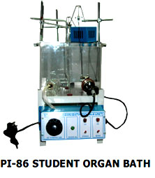 Student Organ Bath (Double Unit-Thermostatic) - PI-86 / 12117