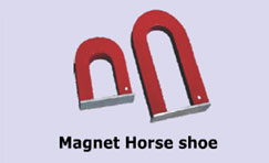 Magnet U-shape - CP-166 / 17275-17282