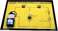 Charging & Discharging of a Capacitor (C.R. Circuit Board) - COS-56 / 18098