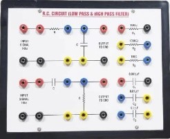 RC Circuit (Transient Response) (Low Pass/High Pass Filter) - COS-63 / 18105