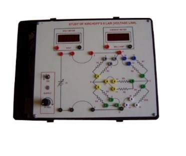 Verification of Kirchhoff's Voltage / Current LawsInstrument comprises of One output DC - COS-81 / 18123