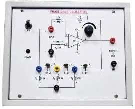 Phase Shift Oscillator using Transistor/Operational Amplifier (IC-741) - COS-96 / 18138