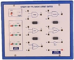 Basic Logic Gates Using TTL IC's (7 in 1) - COS-100 / 18142