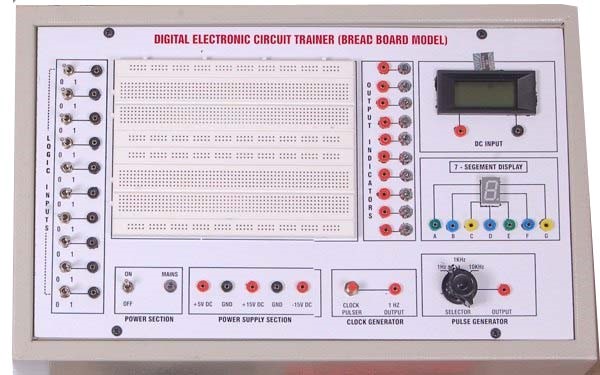 Digital Electronic Circuit Trainer (Bread Board Model) - COS-140/ 18229